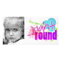 RIGHT ROUND CUSTOMIZED PHOTO CARD