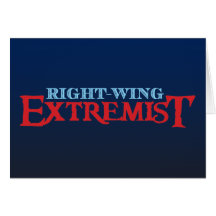 Right-Wing Extremist Greeting Card