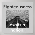 Righteousness Poster Print