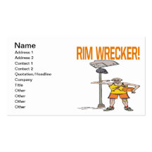 Rim Wrecker Business Card Template
