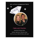 Ring Photo Engagement Party Invitation