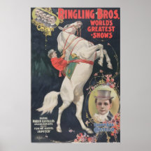 Ringling Bros. / Madam Ada Castello Print