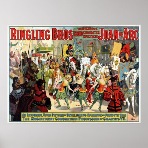 Ringling Bros. tremendous 1200 character spectacle Print