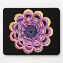 Rings Around the Ring Mousepad