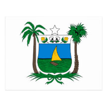 Rio Grande Do Norte Coat of arms Postcard