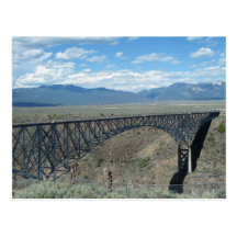 Rio Grande Gorge Bridge Post Card