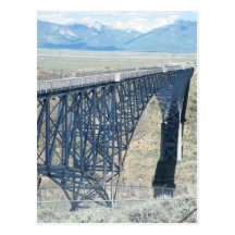 Rio Grande Gorge Bridge Post Card