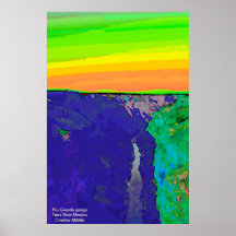 Rio Grande gorge Poster