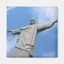 rio statue refrigerator magnets