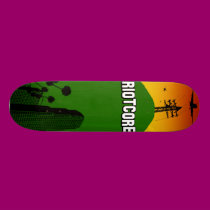 RiotCore "Hollywood Kills" Skate Deck skateboards