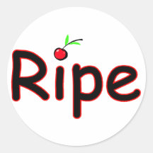 Ripe Round Stickers