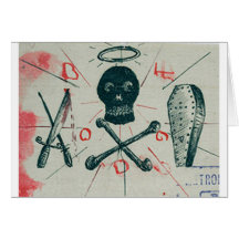Ripper Doodles Greeting Card