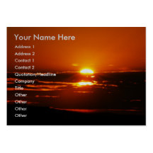 Rise And Shine Business Card