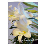 RISEN GREETING CARD