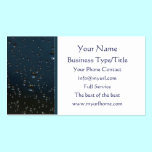 Rising Blue Bubbles Business Card Template business cards