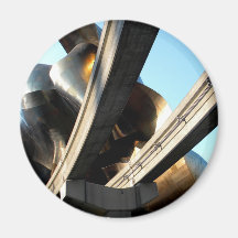 Rising from Rails Refrigerator Magnet
