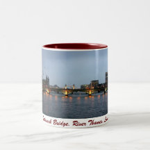 River Thames, London mug