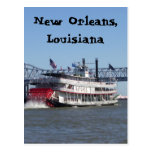 Riverboat in New Orleans postcards