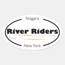 RiverRidersKayak Sticker