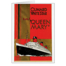 RMS Queen Mary Greeting Cards