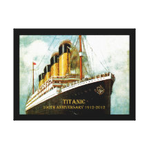 RMS Titanic 100th Anniversary Canvas Prints
