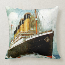 RMS Titanic Pillow