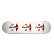 RN Caduceus Custom Skate Board