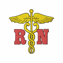 Rn Embroidered Polo Shirt