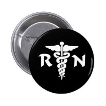 RN Medical Symbol Buttons