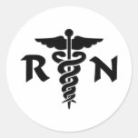 RN Medical Symbol Stickers