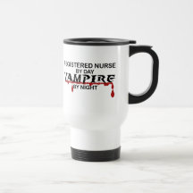 RN Vampire by Night Coffee Mug