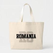 RO Romania Canvas Bag