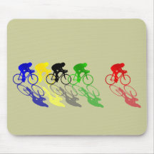 Road Bike Road Racing  Cycling Mousepad