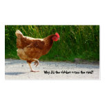 Road Crossing Chicken business card