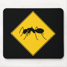Road Sign- Ant Mousepad