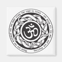 Road to Truth Om Fridge Magnets