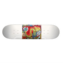 ROAD TRIP CUSTOM SKATE BOARD