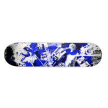 "Road Trip" Skateboard in Blue