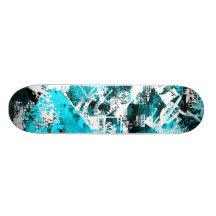 "Road Trip" Skateboard in Turq