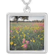 Roadside wildflowers in Texas, spring 3 Custom Jewelry