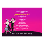 Roaring 20's Jazz Party Theme Invitation