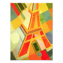 Robert Delaunay Eiffel Tower Print Photographic Print