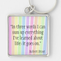 Robert Frost Keychain