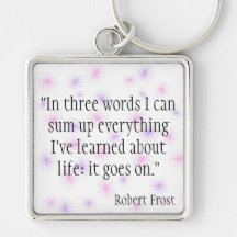Robert Frost Keychain