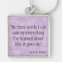 Robert Frost Keychains