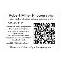 Robert Miller Photography Business Card Template