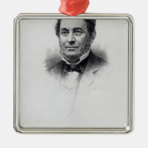 Robert Wilhelm Bunsen, engraved by C.H Jeens Ornament