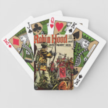 Robin Hood Comic Book Deck Of Cards