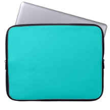 Robin's Egg Blue Laptop Sleeve Electronics Bag