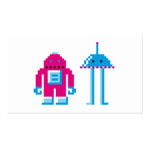 Robo & Bip Business Card Templates